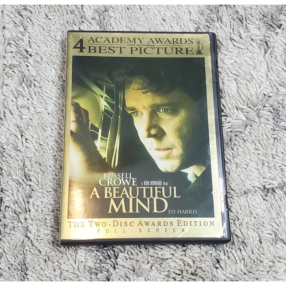 Universal A Beautiful Mind‎ DVD  Gold Excellent Two-Disc Awards Edition FS